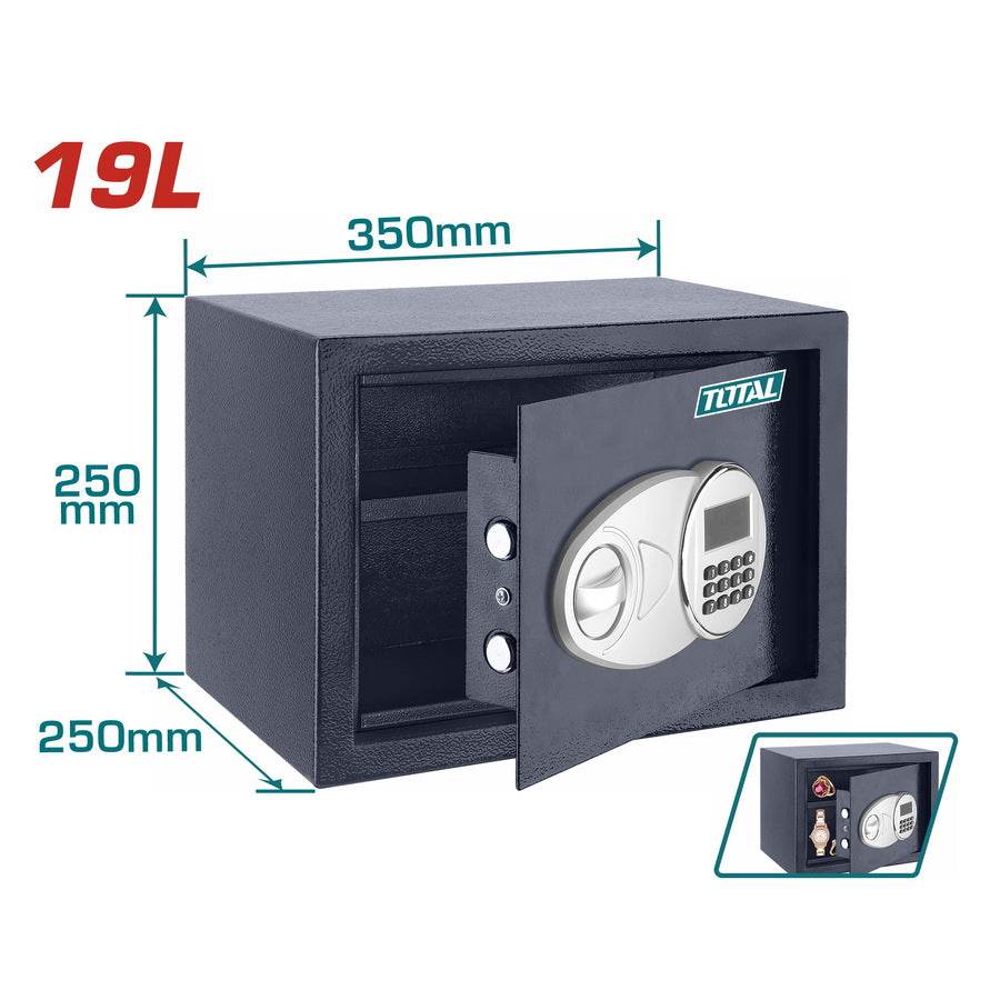 Electronic Safe 19L - Total Tools